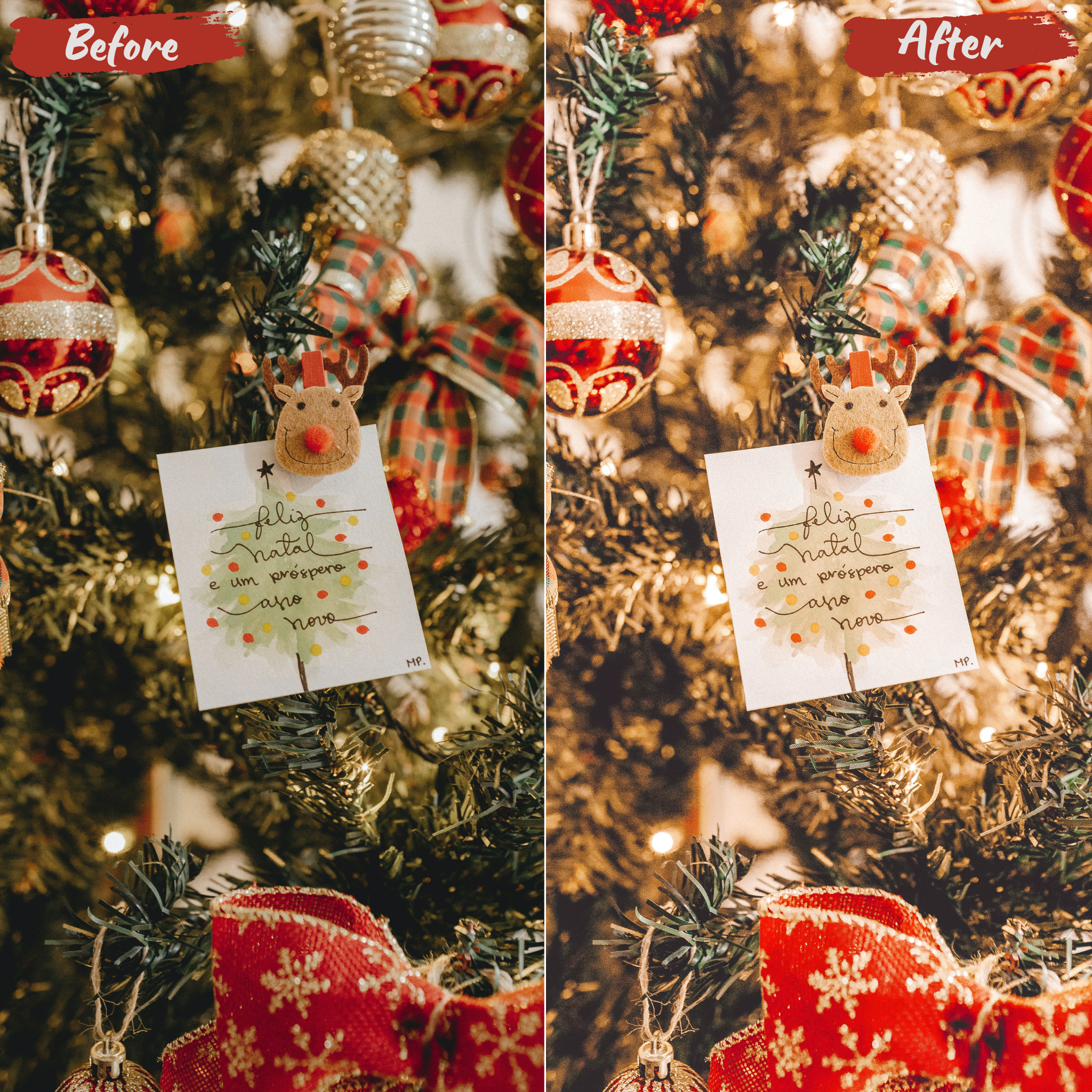 Christmas Holiday Lightroom Preset