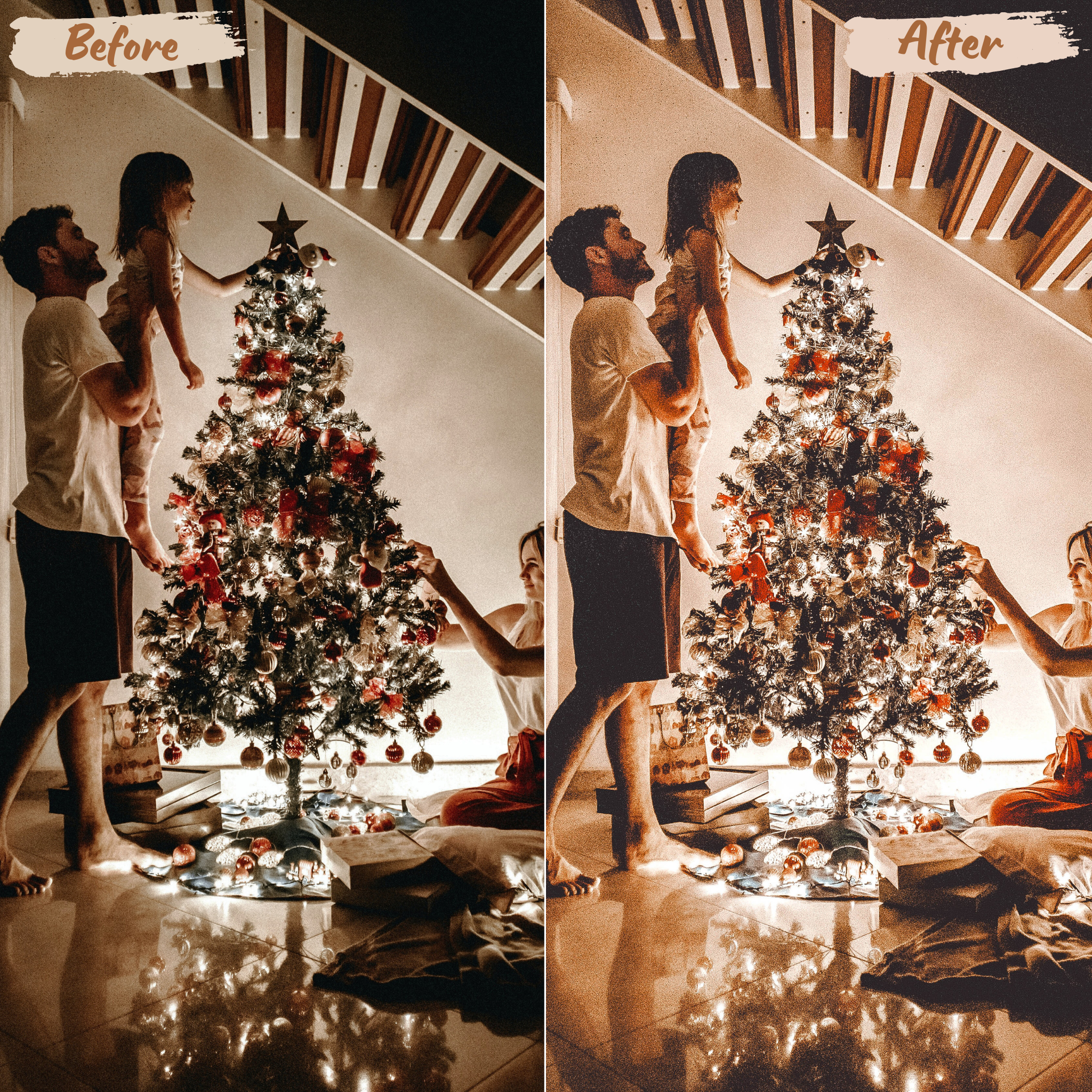 Christmas Holiday Lightroom Preset