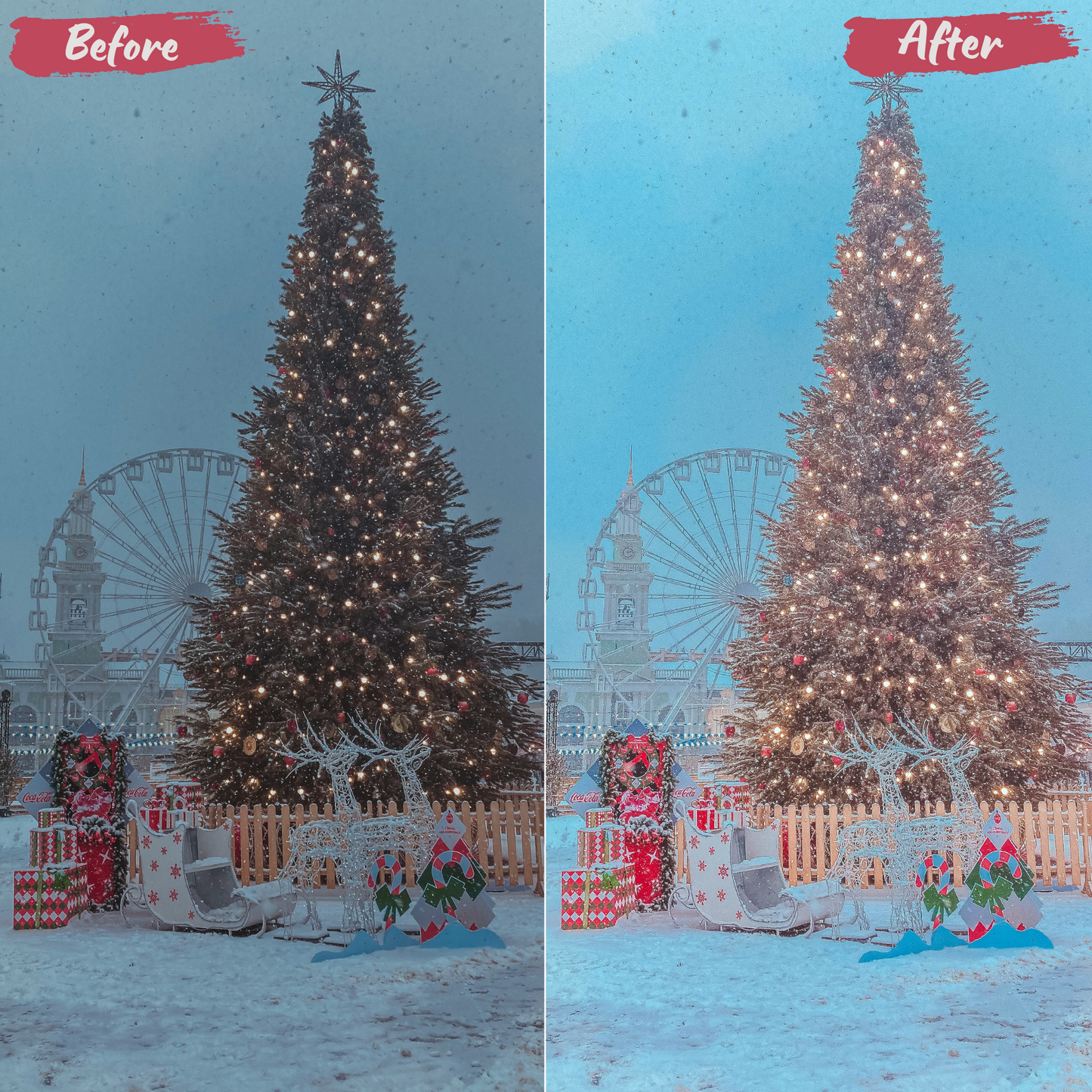 Christmas Holiday Lightroom Preset