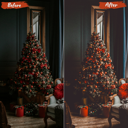 Christmas Holiday Lightroom Preset