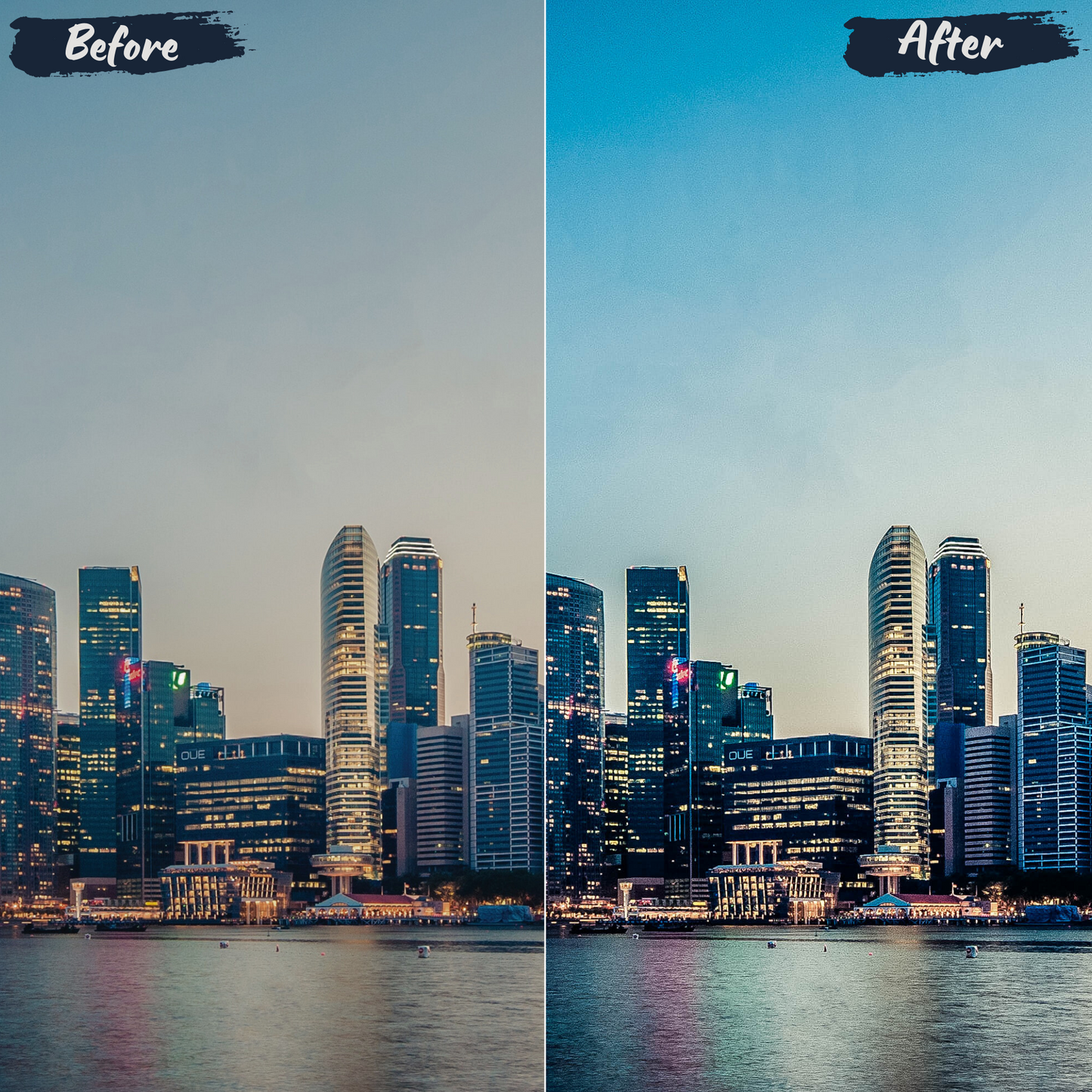 Cityscape Lightroom Preset