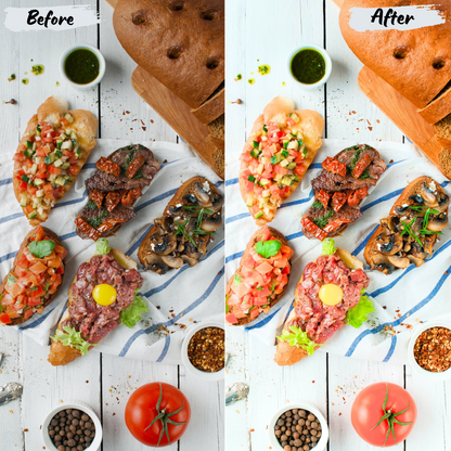 Food Lover Lightroom Preset