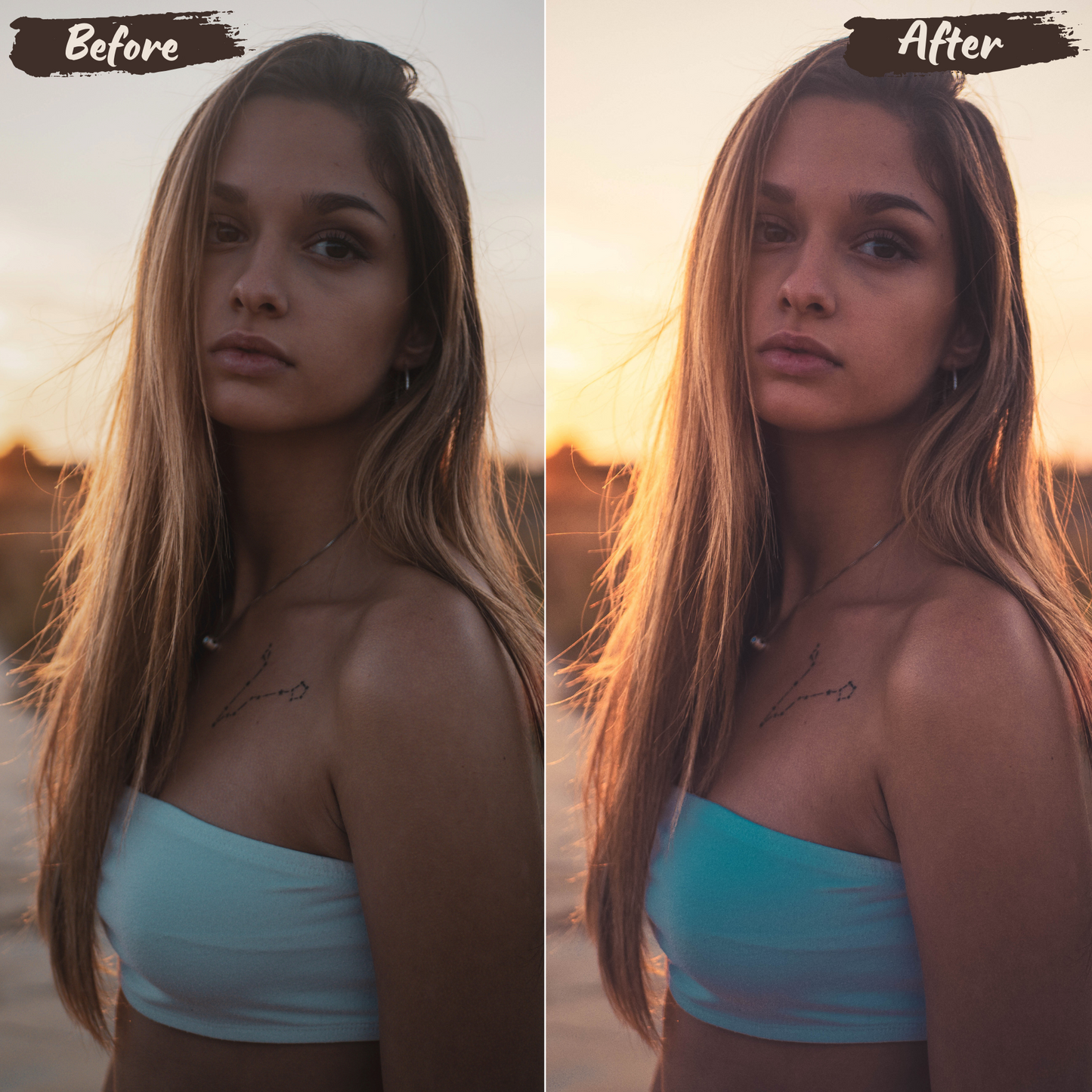 Golden Hour Lightroom Preset