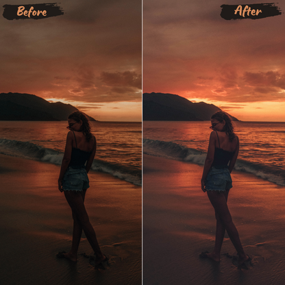 Golden Hour Lightroom Preset