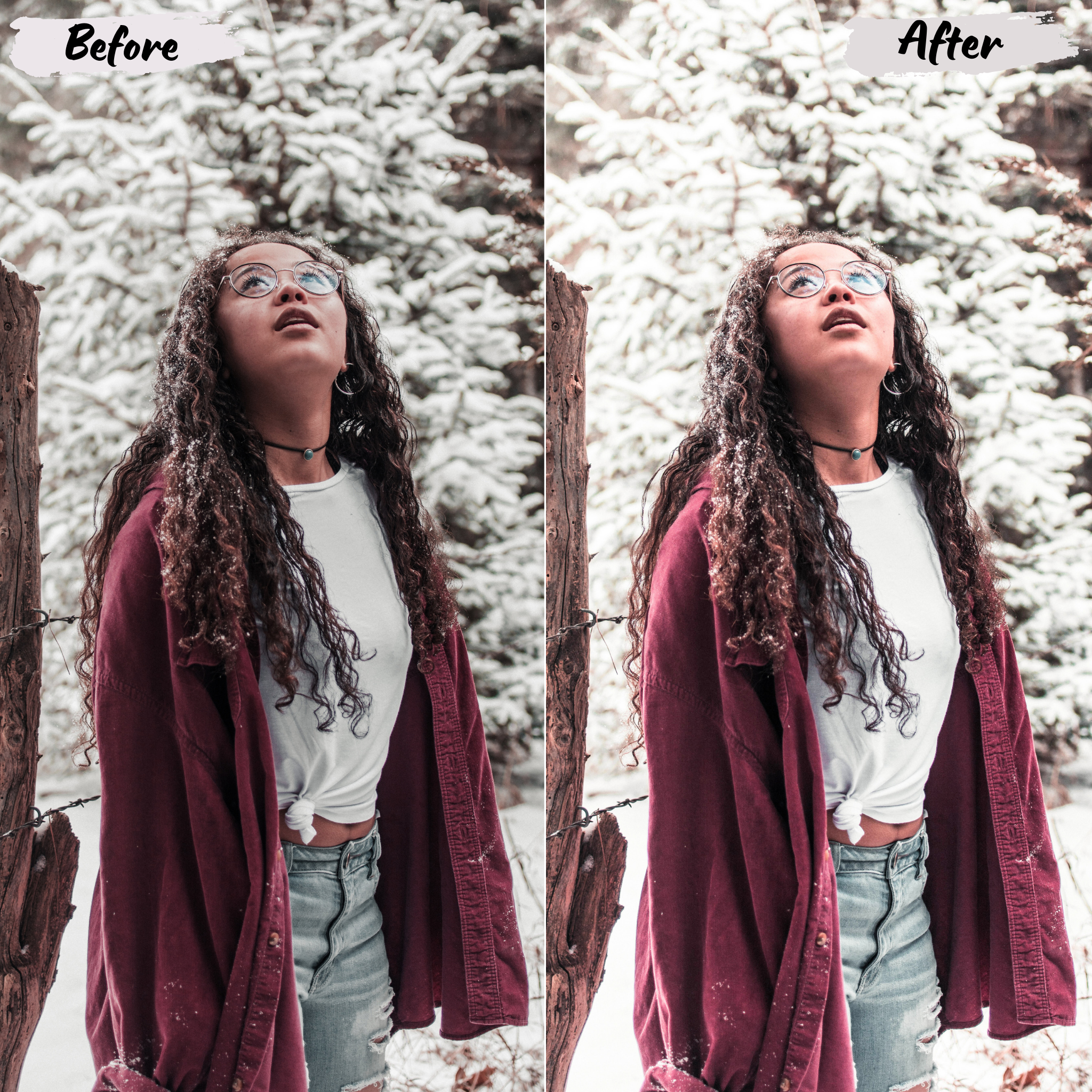 Winter Lightroom Preset