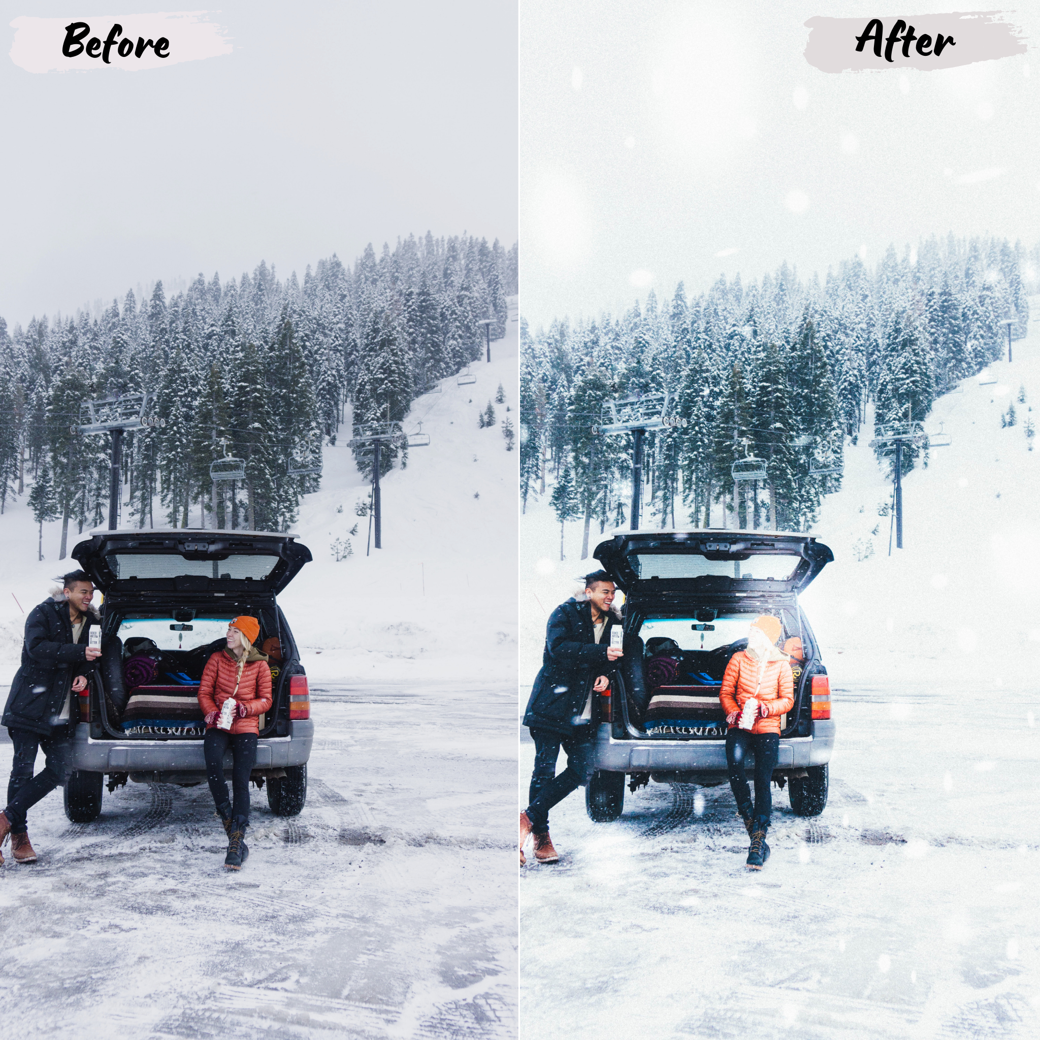 Winter Lightroom Preset