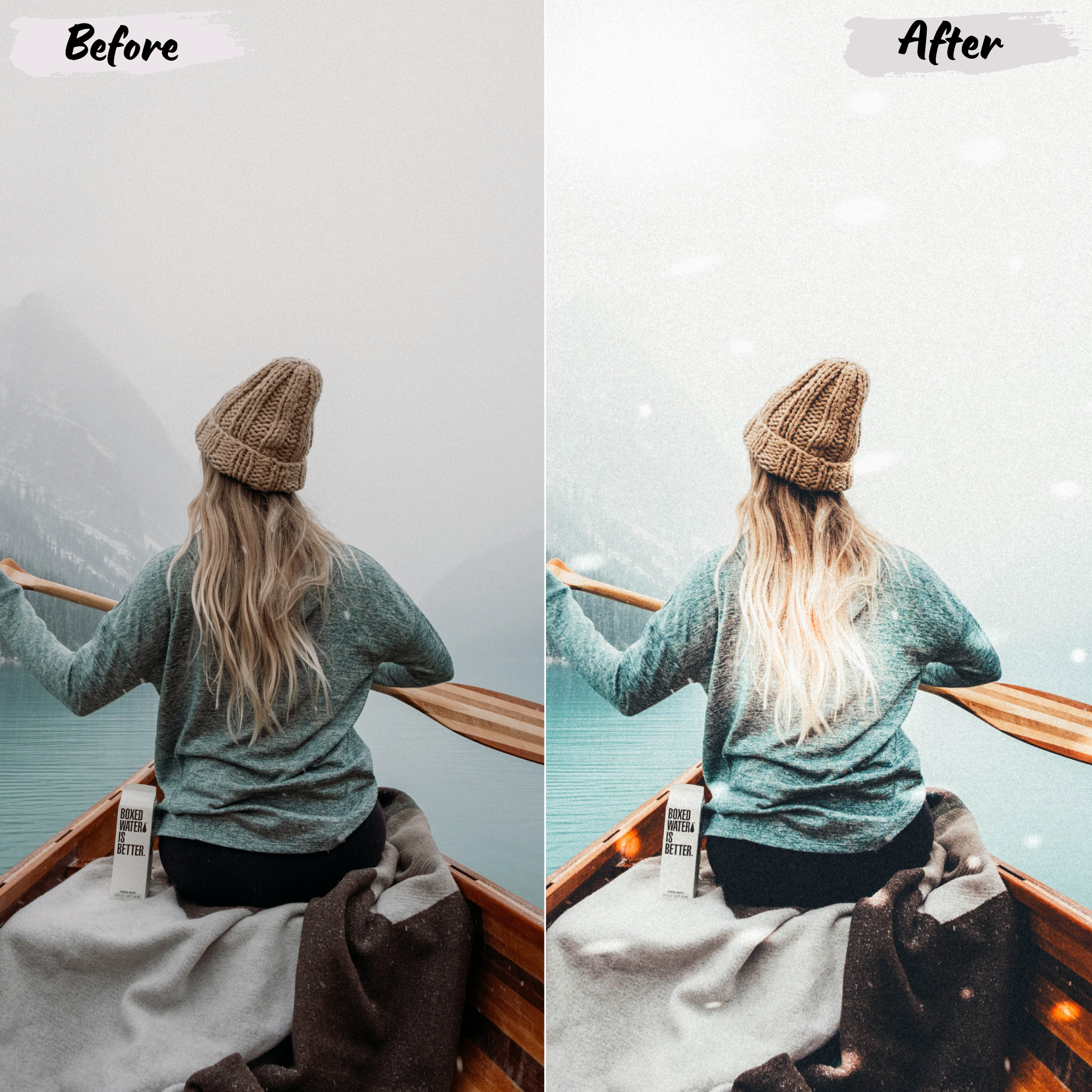 Winter Lightroom Preset