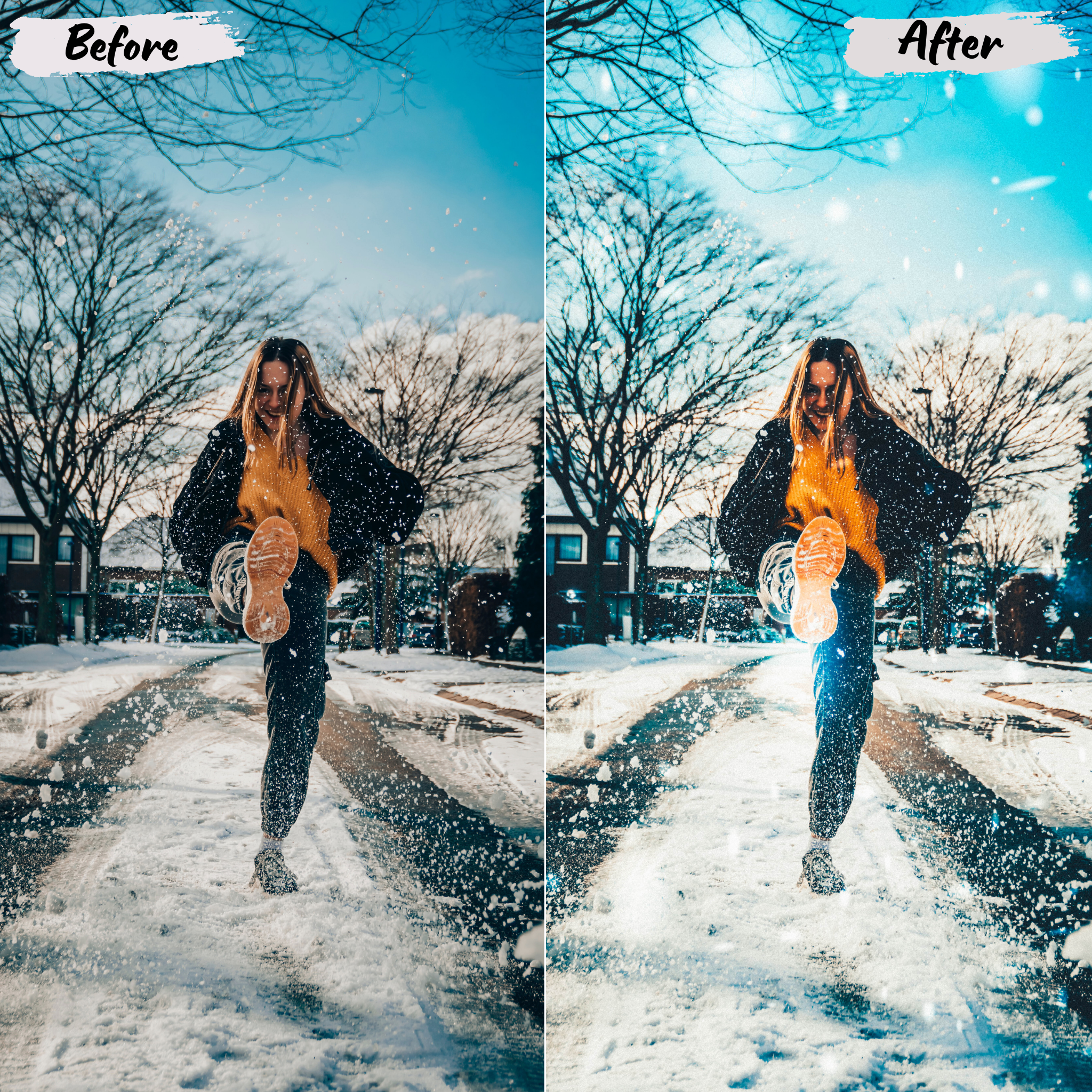 Winter Lightroom Preset