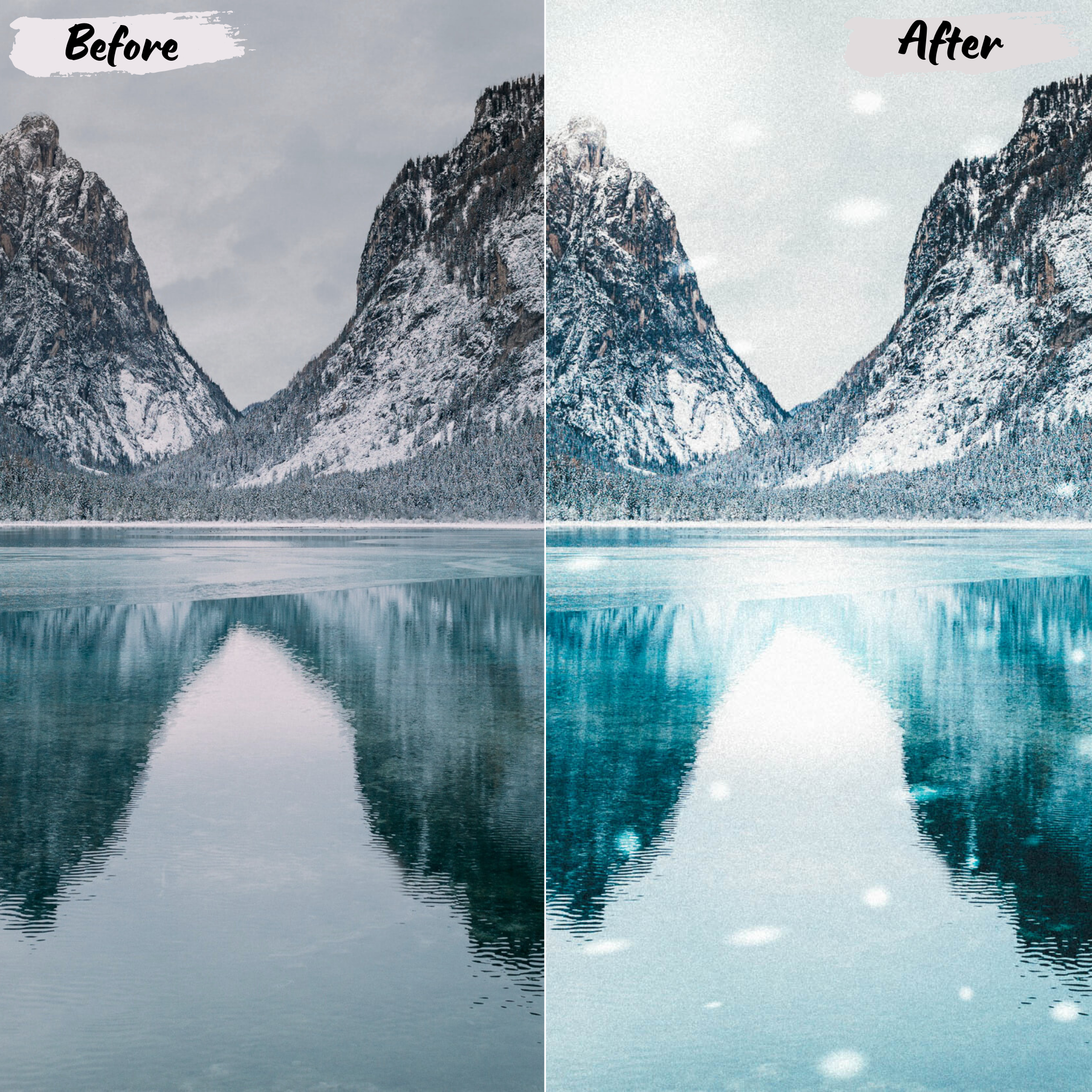 Winter Lightroom Preset