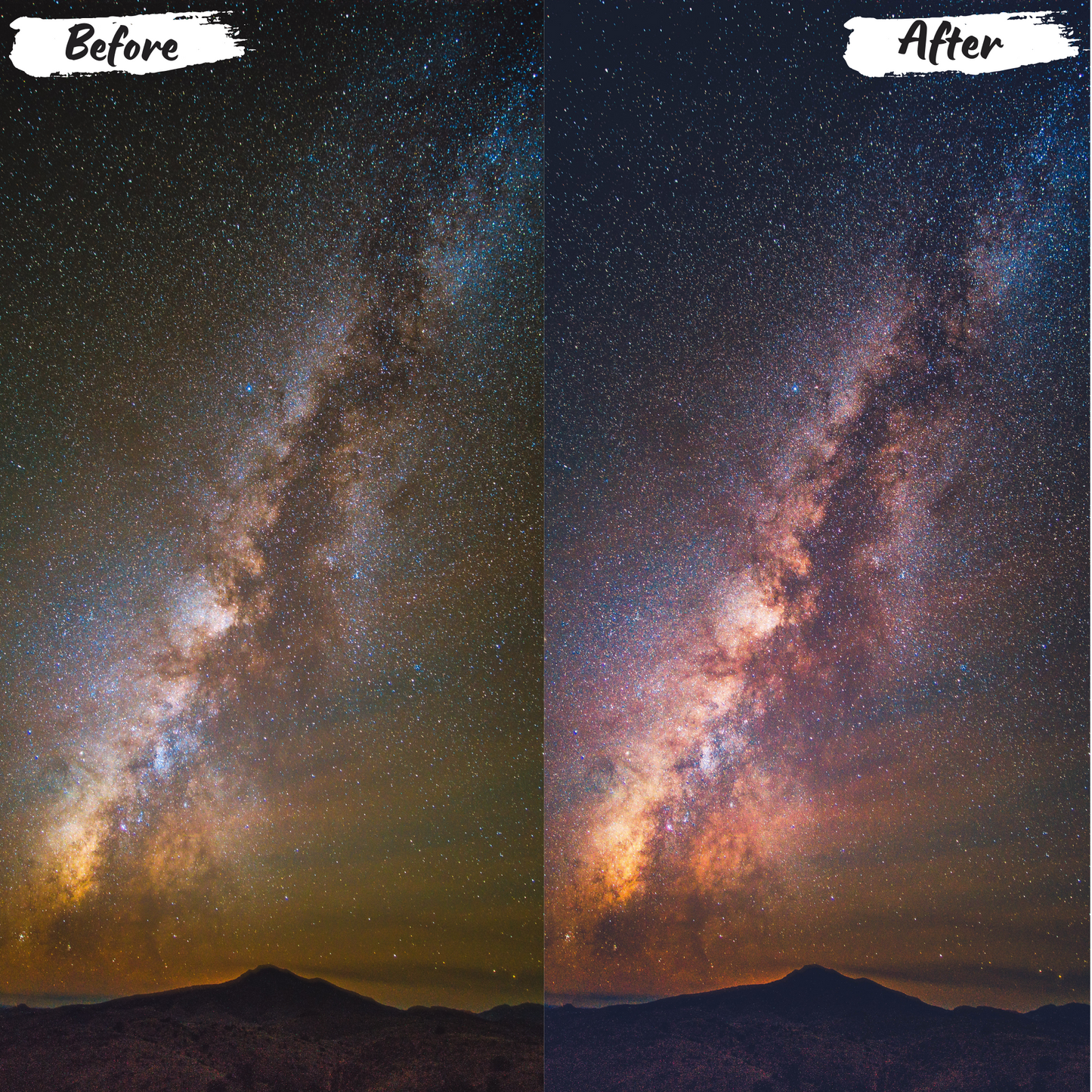 Astrophotography Lightroom Preset