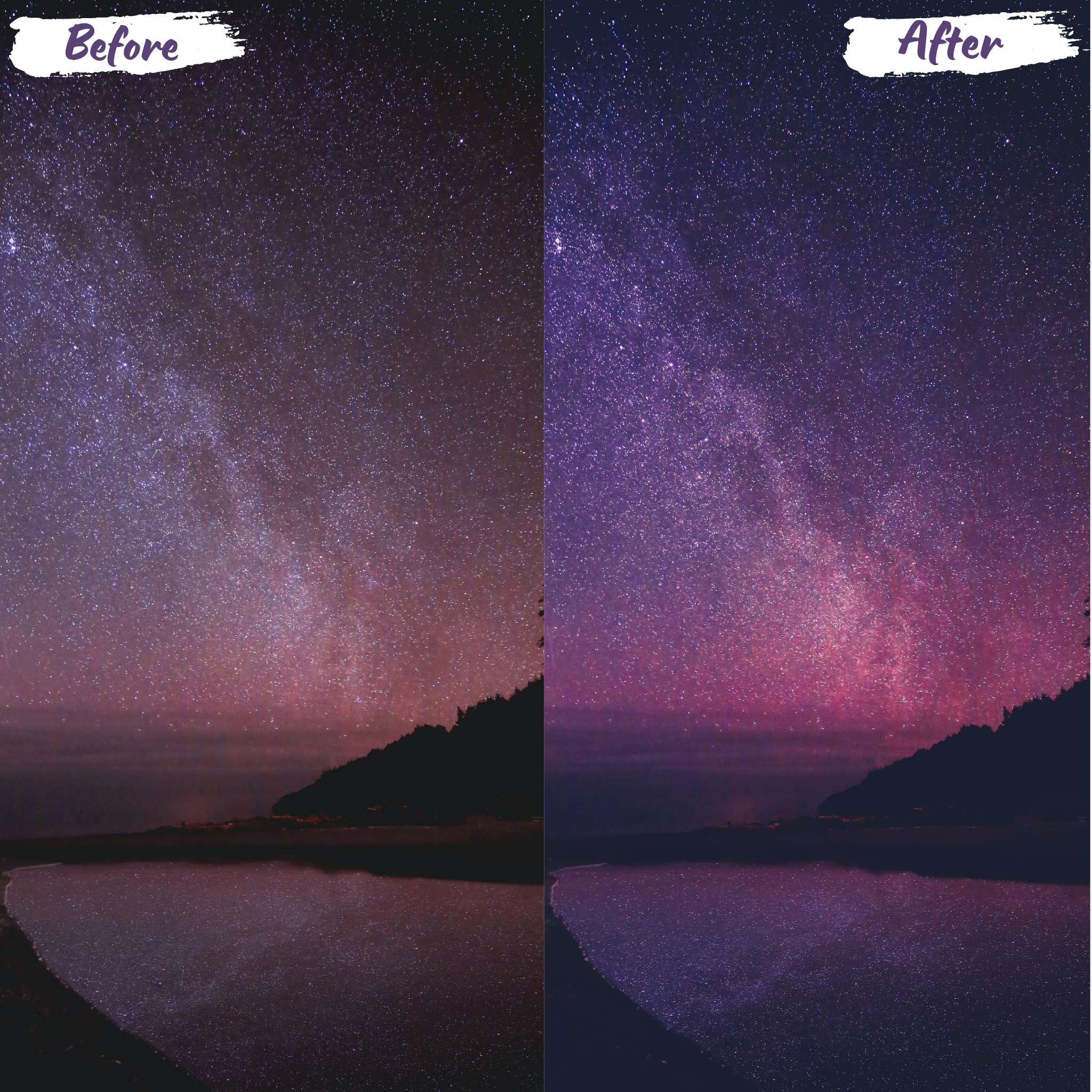 Astrophotography Lightroom Preset