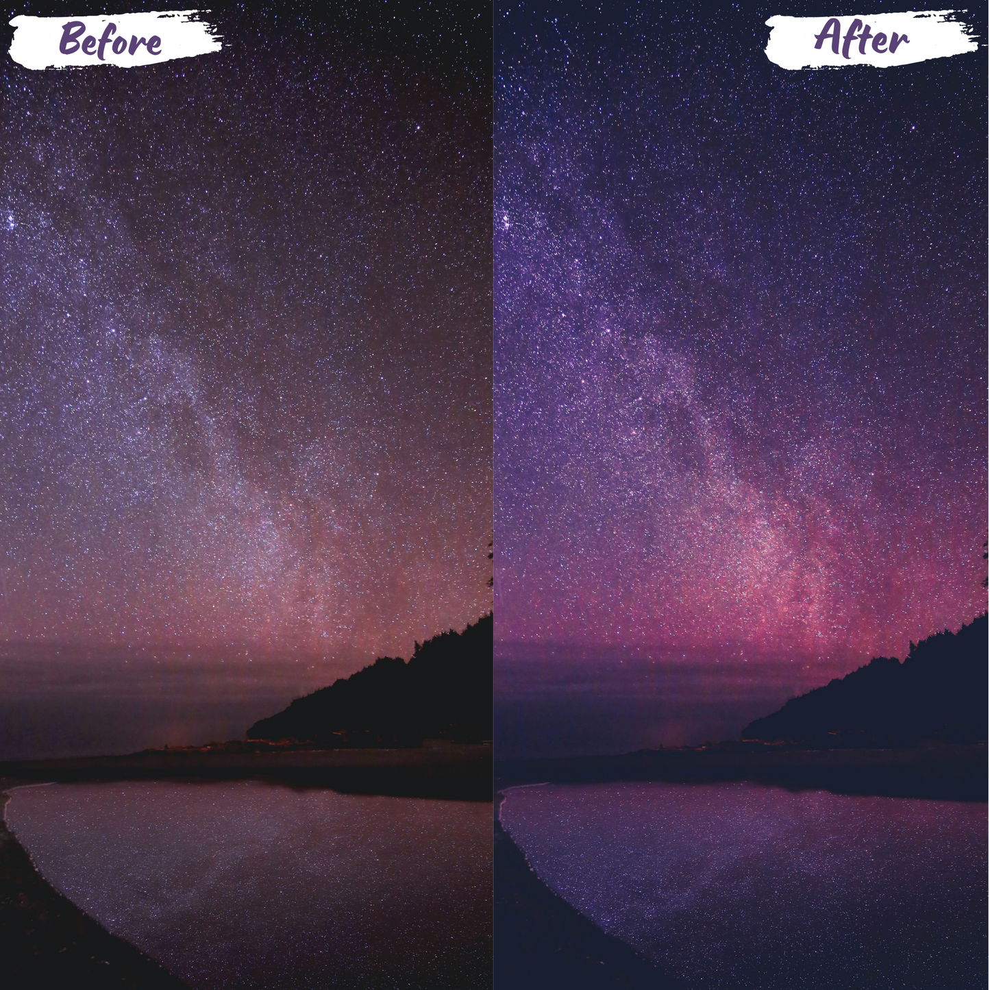 Astrophotography Lightroom Preset