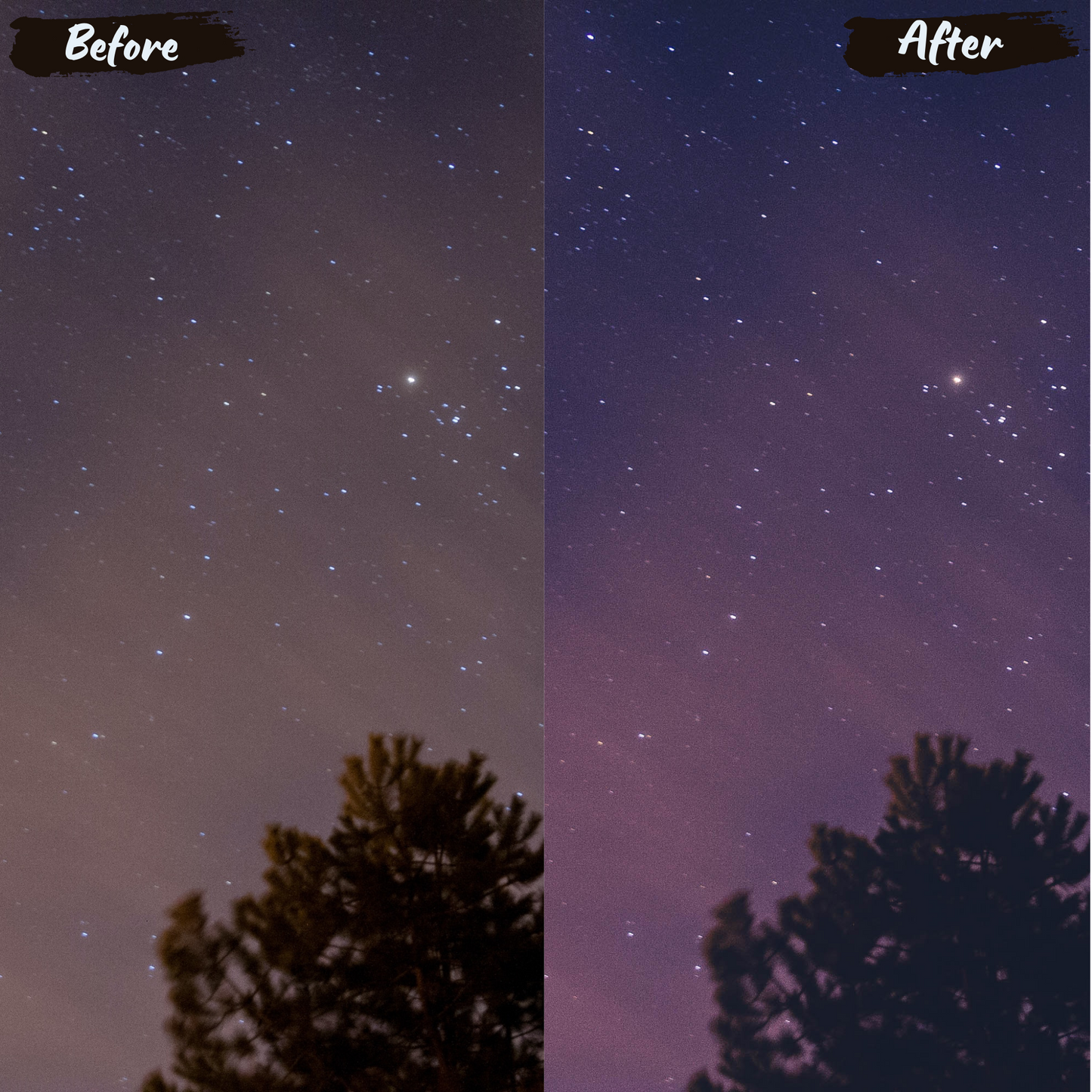 Astrophotography Lightroom Preset