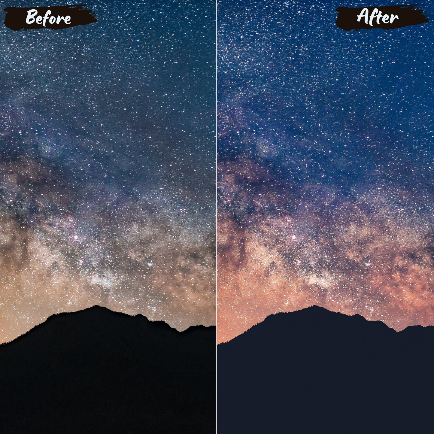 Astrophotography Lightroom Preset