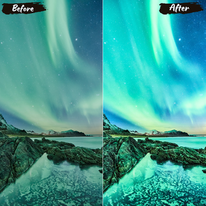 Aurora Borealis Lightroom Preset