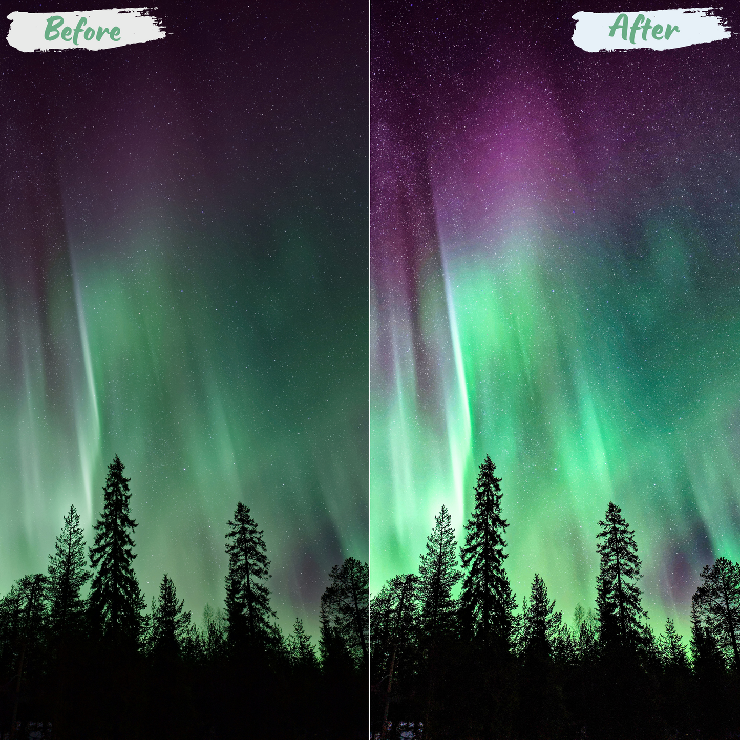 Aurora Borealis Lightroom Preset