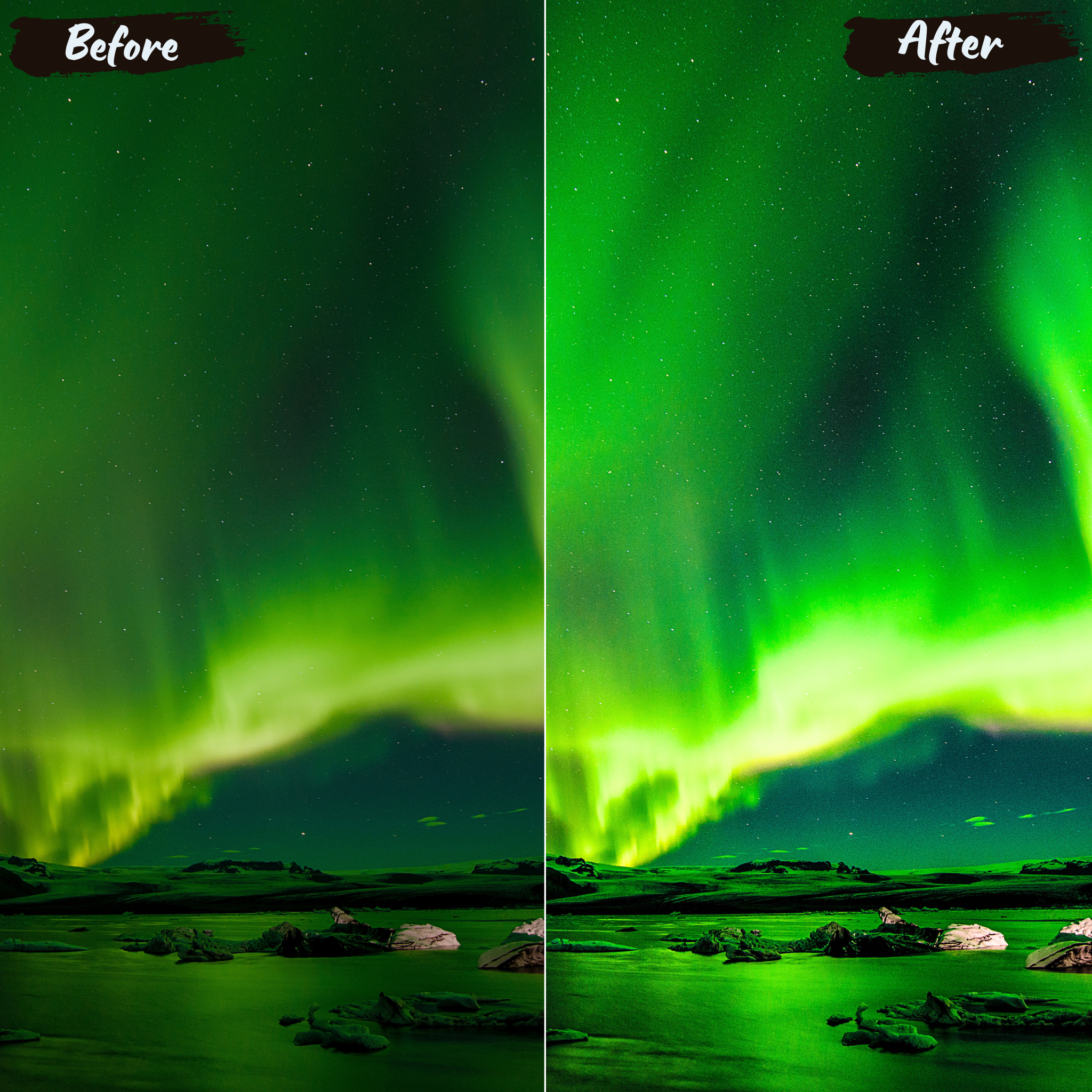 Aurora Borealis Lightroom Preset