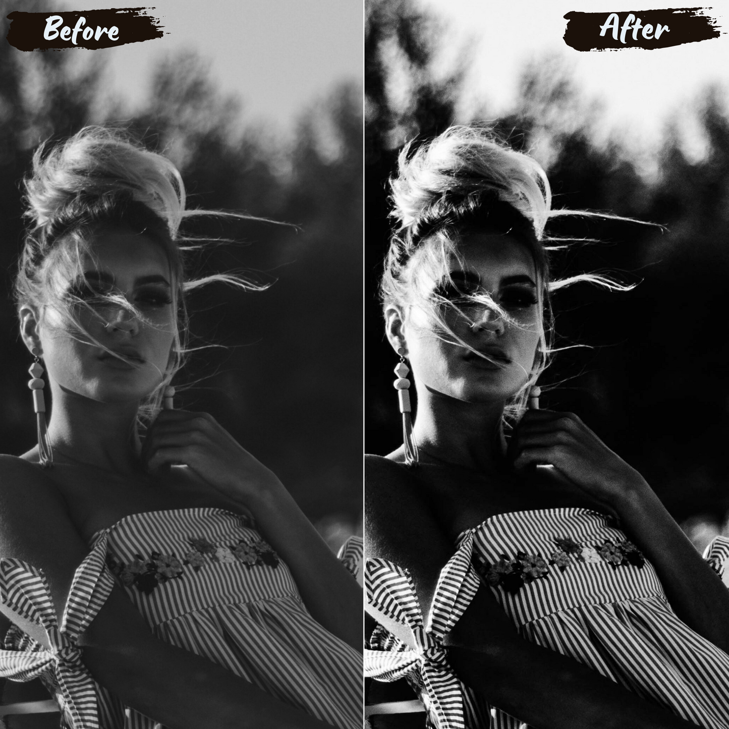 B&W Lightroom Preset