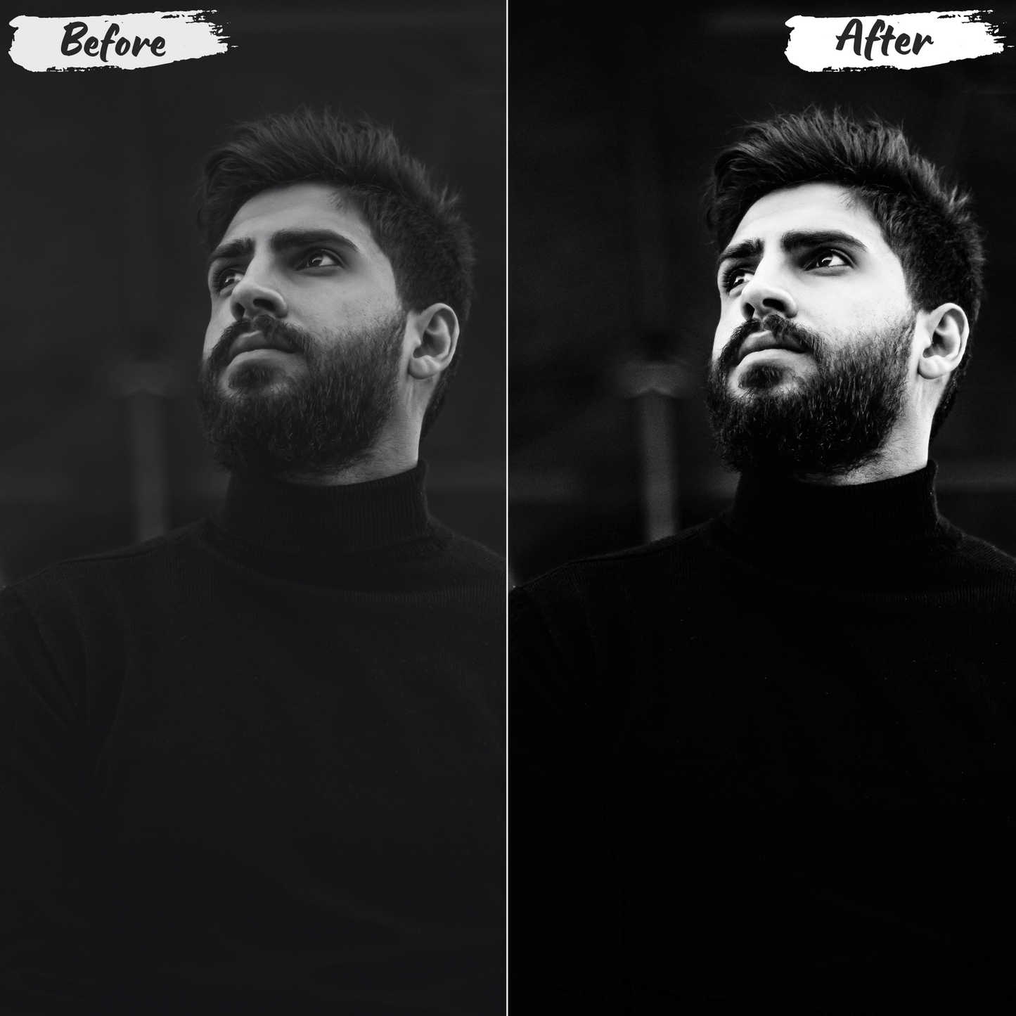 B&W Lightroom Preset