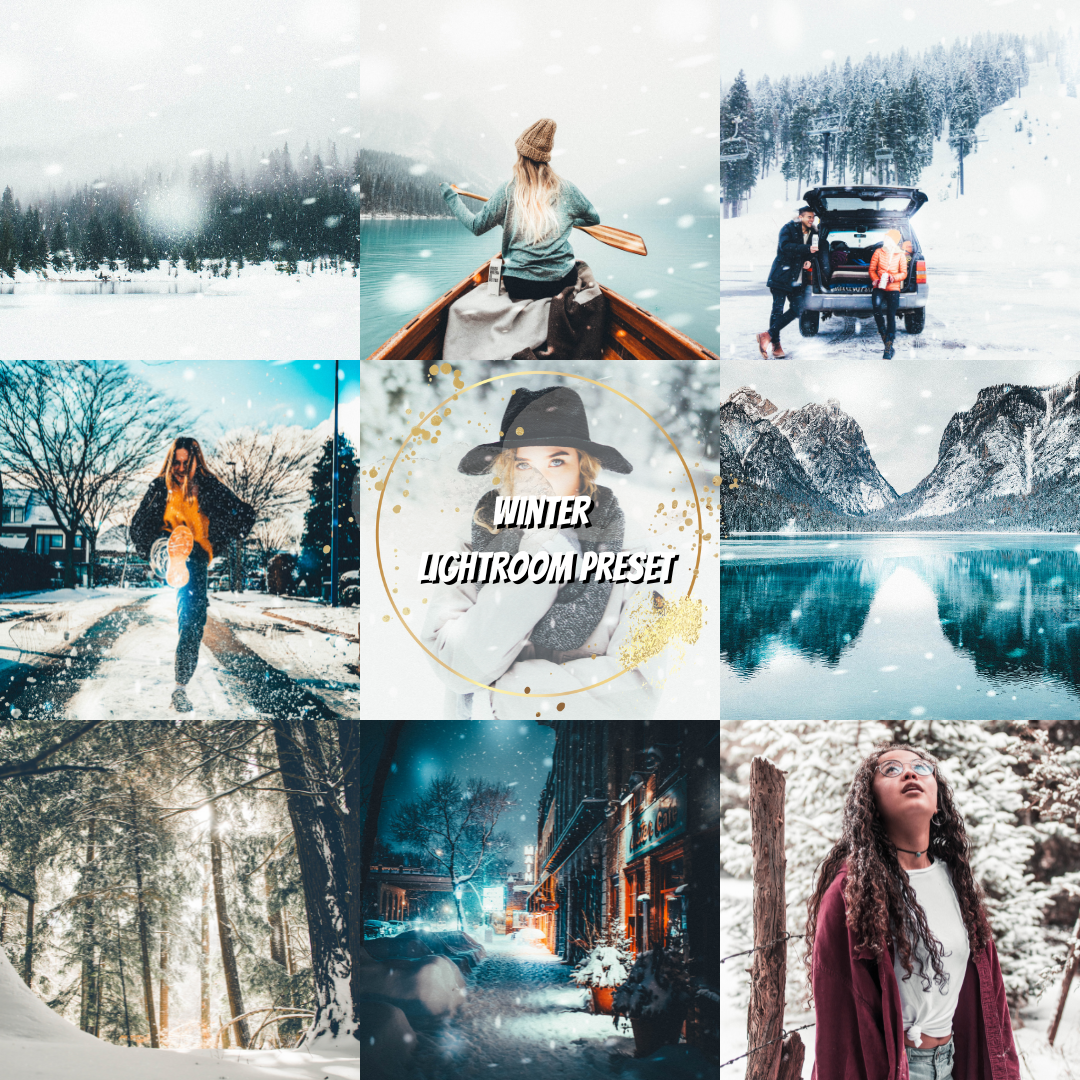 Winter Lightroom Preset